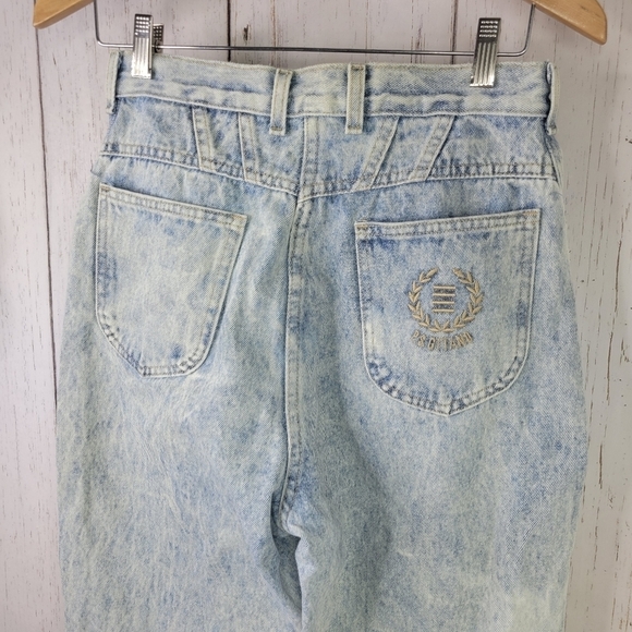 Vintage Gitano light blue bleach washed jeans - Picture 5 of 10